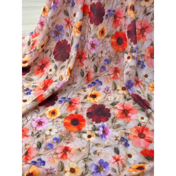 Linho Misto Floral Verão 2027