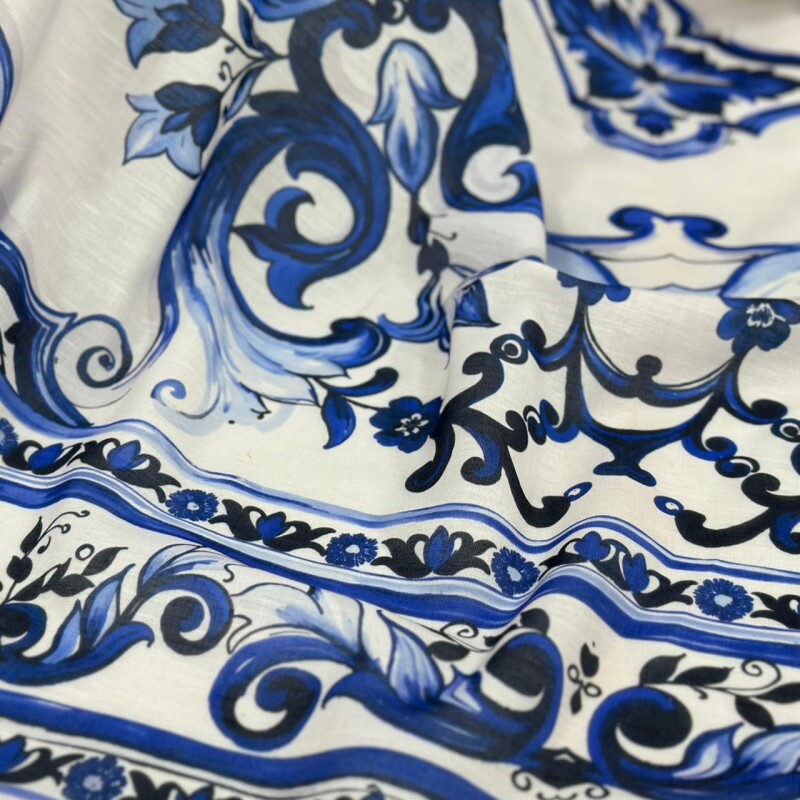 Linho Misto Azulejo Linho Misto Azulejo