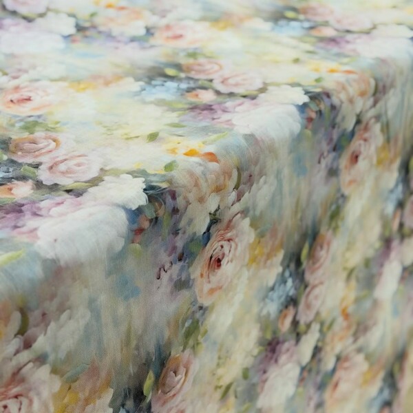 Linho Misto Harmonia Floral Linho Misto Harmonia Floral