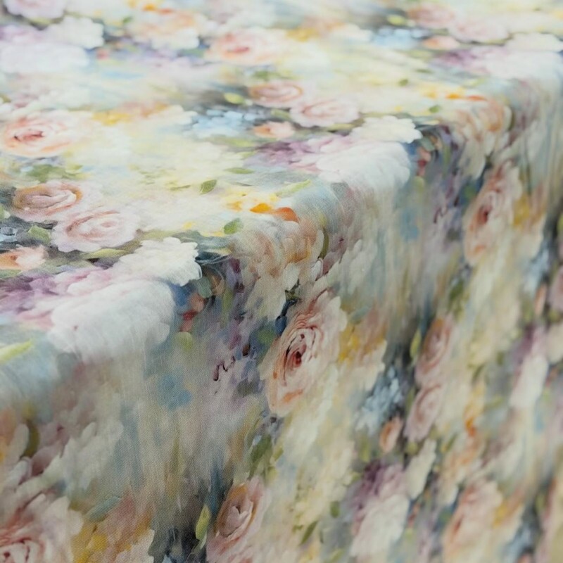 Linho Misto Harmonia Floral Linho Misto Harmonia Floral