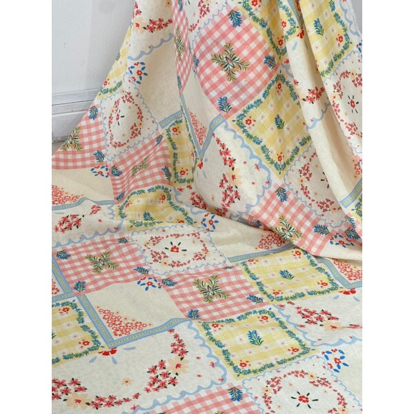 Linho com modal retrô