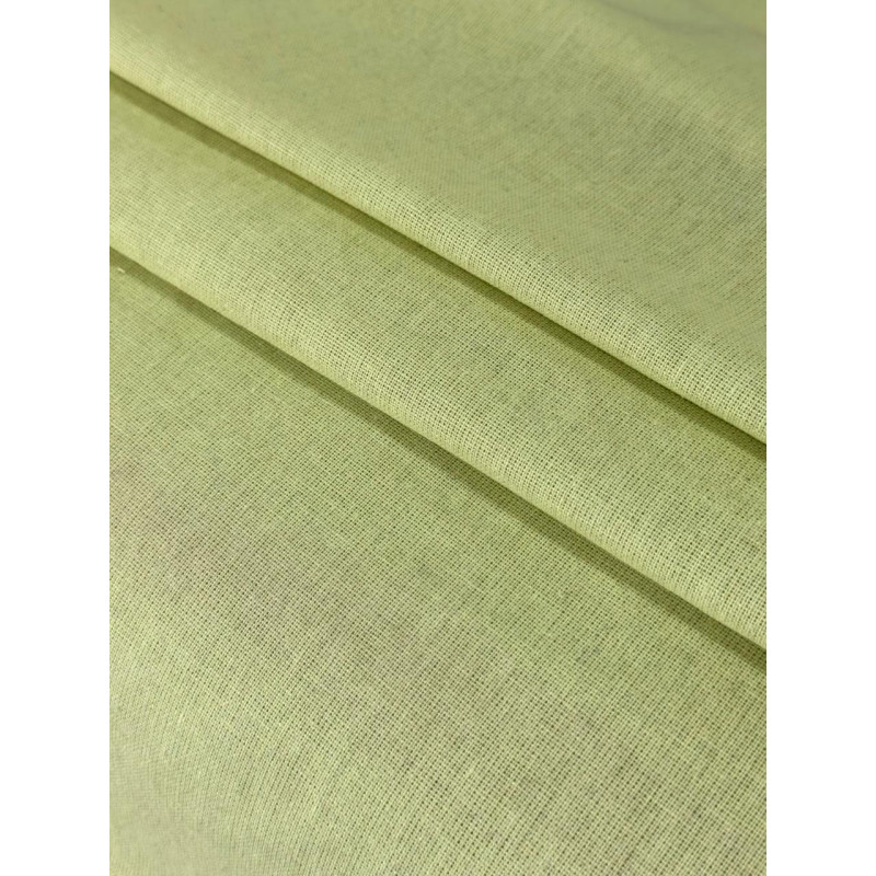 Linho Misto Liso Verde 