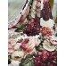 Linho Misto Flores Amplas Linho Misto Flores Amplas