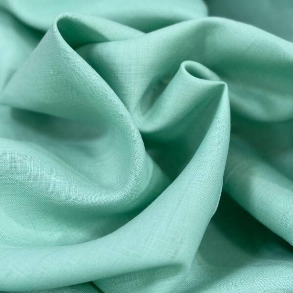 Linho Puro Verde Água Linho Puro Verde Água