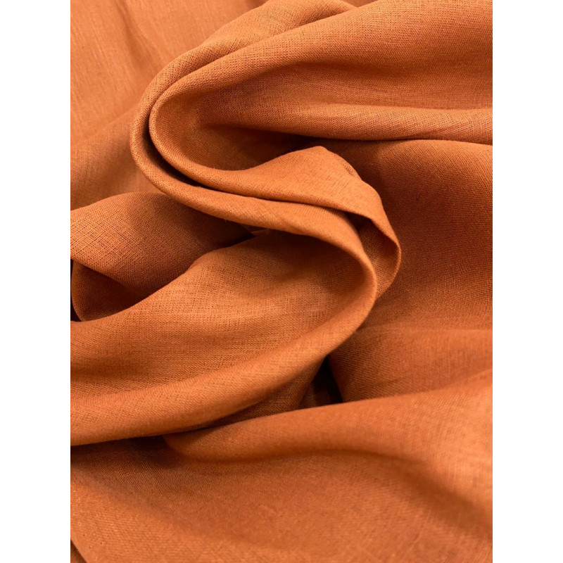 Linho Puro Terracota
