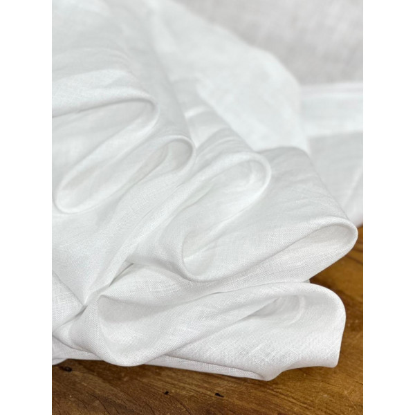 Cambraia de Linho Puro Italiano Off White