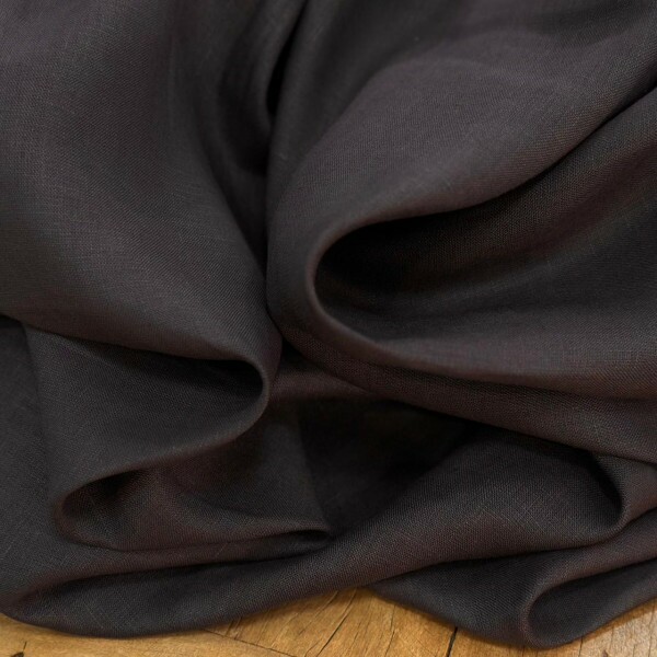 Linho Puro Dark Brown Linho Puro Dark Brown