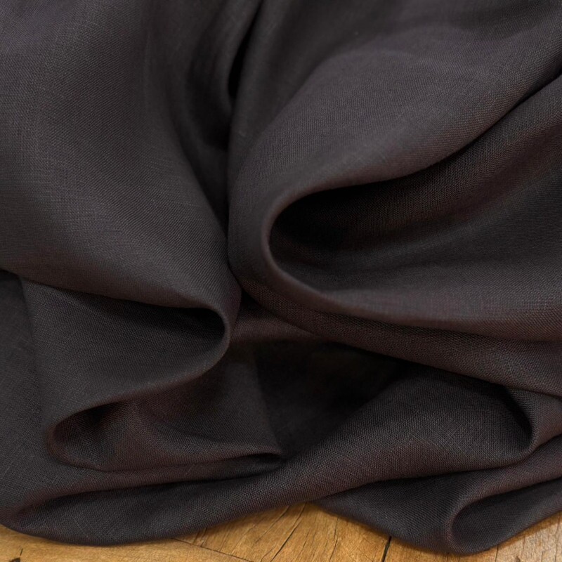 Linho Puro Dark Brown