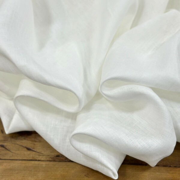Cambraia de Linho Puro Off White Cambraia de Linho Puro Off White