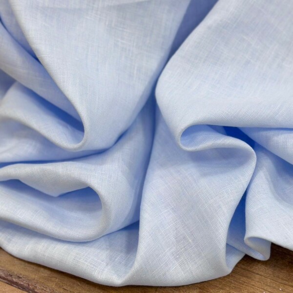 Cambraia de Linho Puro Azul Serenity Cambraia de Linho Puro Azul Serenity