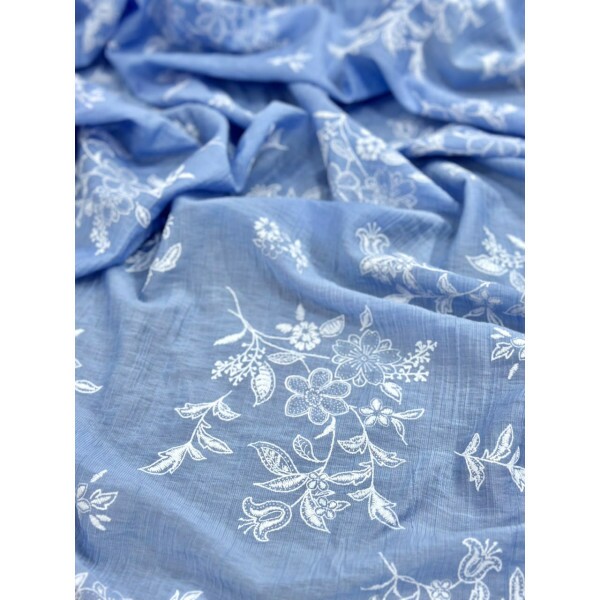 Liocel Flowers Print Azul Liocel Flowers Print Azul