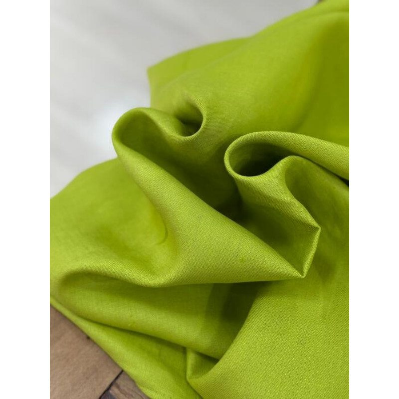 Linho Puro Indiano Verde