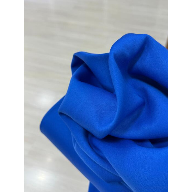 Alfaiataria Crepe Carolina  Azul Bic
