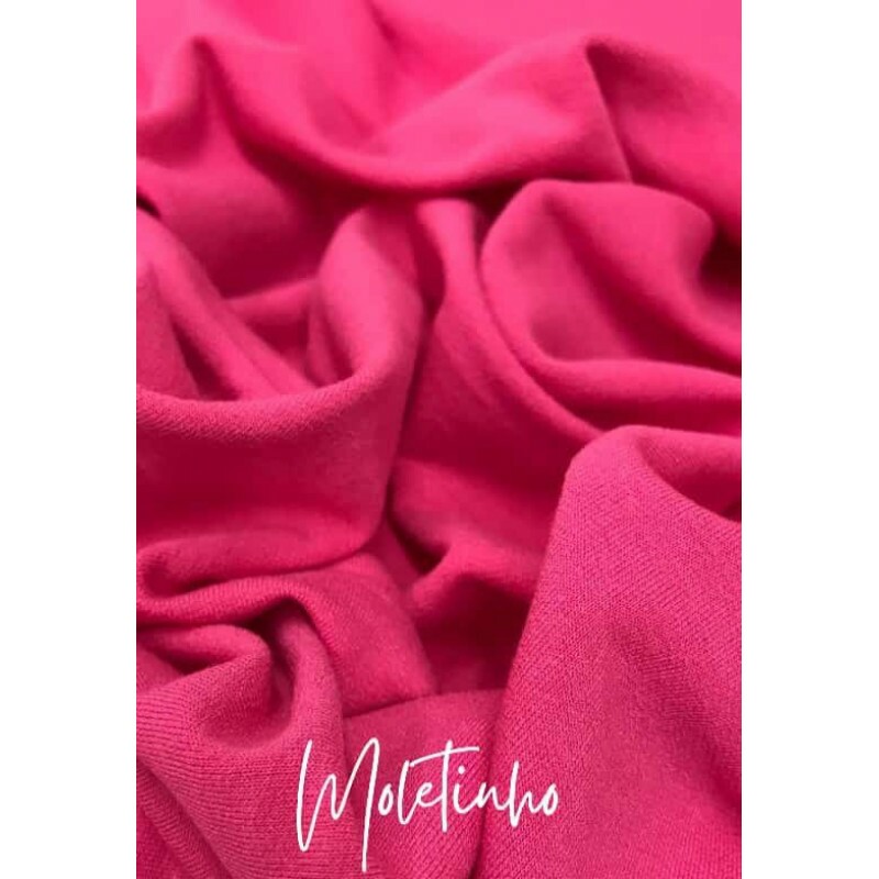 Moletinho de Viscose Rosa