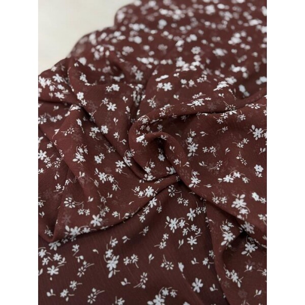 Chiffon Liberty Marrom 