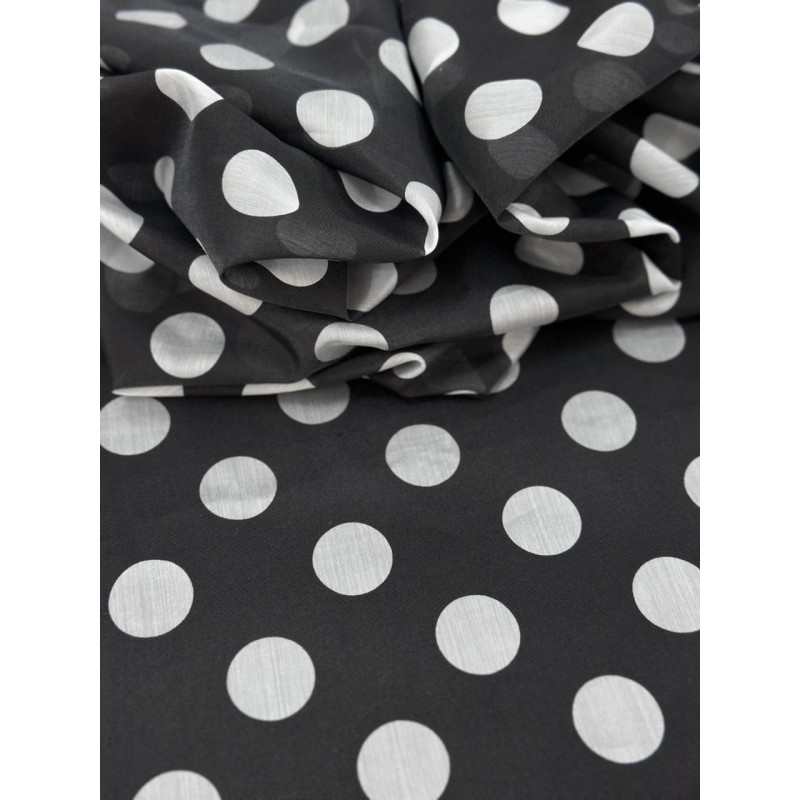 Lyocel Polkadots Branco Menor