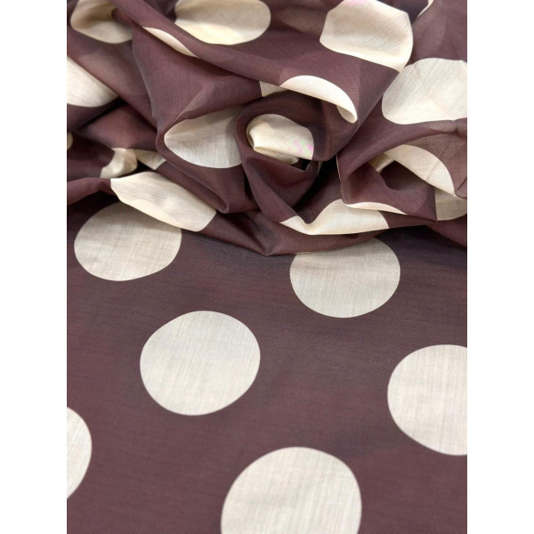 Lyocel Polkadots Baunila Maior