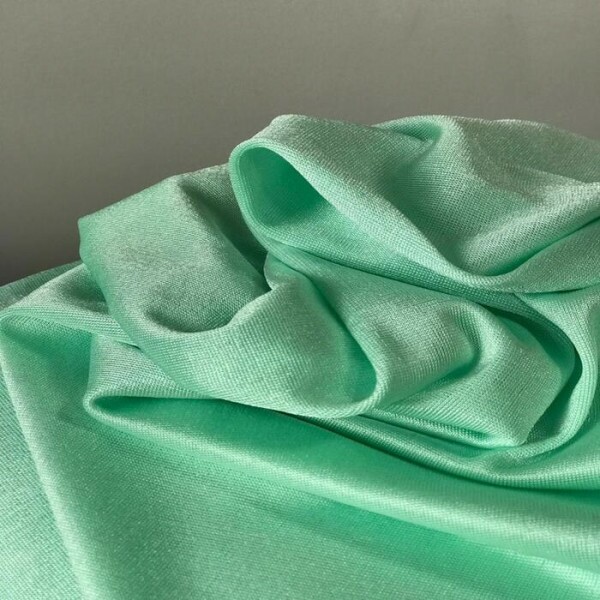 Malha Jersey Verde Menta (New Slink) Malha Jersey Verde Menta (New Slink)