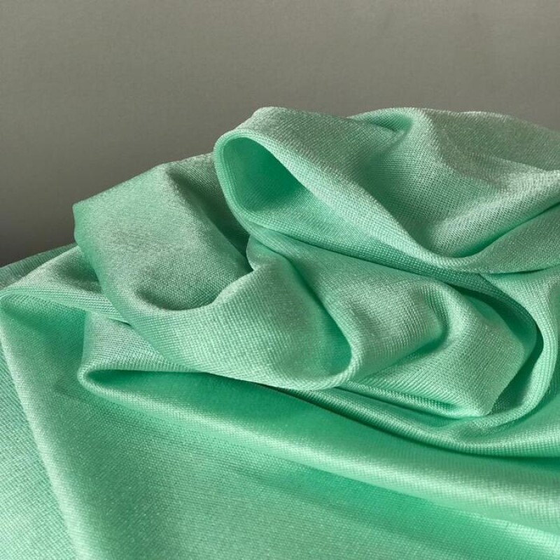 Malha Jersey Verde Menta (New Slink) Malha Jersey Verde Menta (New Slink)