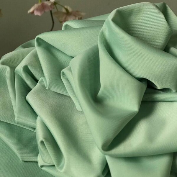 Malha de Poliamida Santa Constância Verde Menta Malha de Poliamida Santa Constância Verde Menta