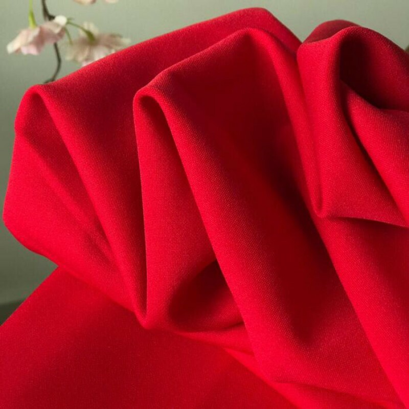 Malha Neoprene Vermelho Malha Neoprene Vermelho