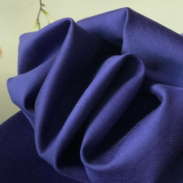 Malha Zen Rayon Duplo Azul Marinho Malha Zen Rayon Duplo Azul Marinho