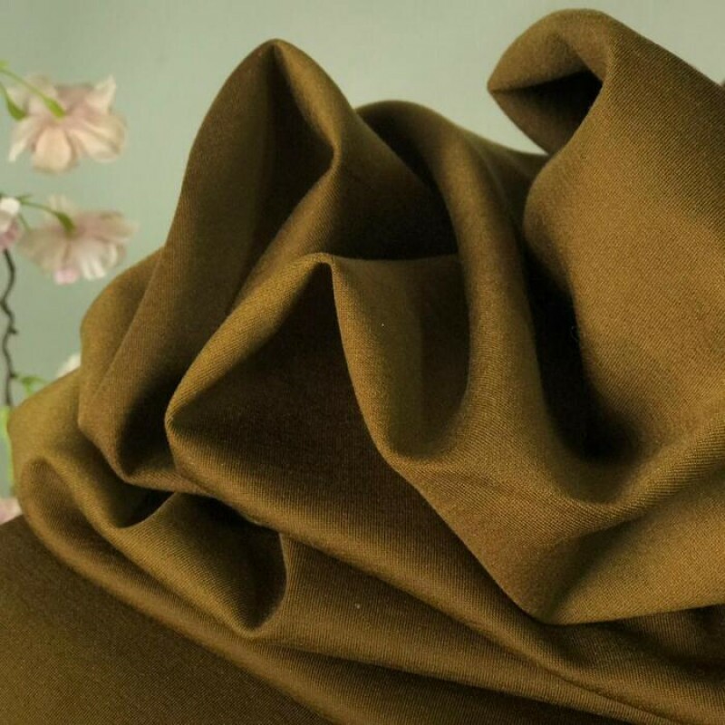 Malha Zen Rayon Duplo Bronze Mist Malha Zen Rayon Duplo Bronze Mist