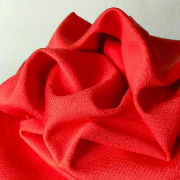 Malha Zen Rayon Duplo Laranja Malha Zen Rayon Duplo Laranja