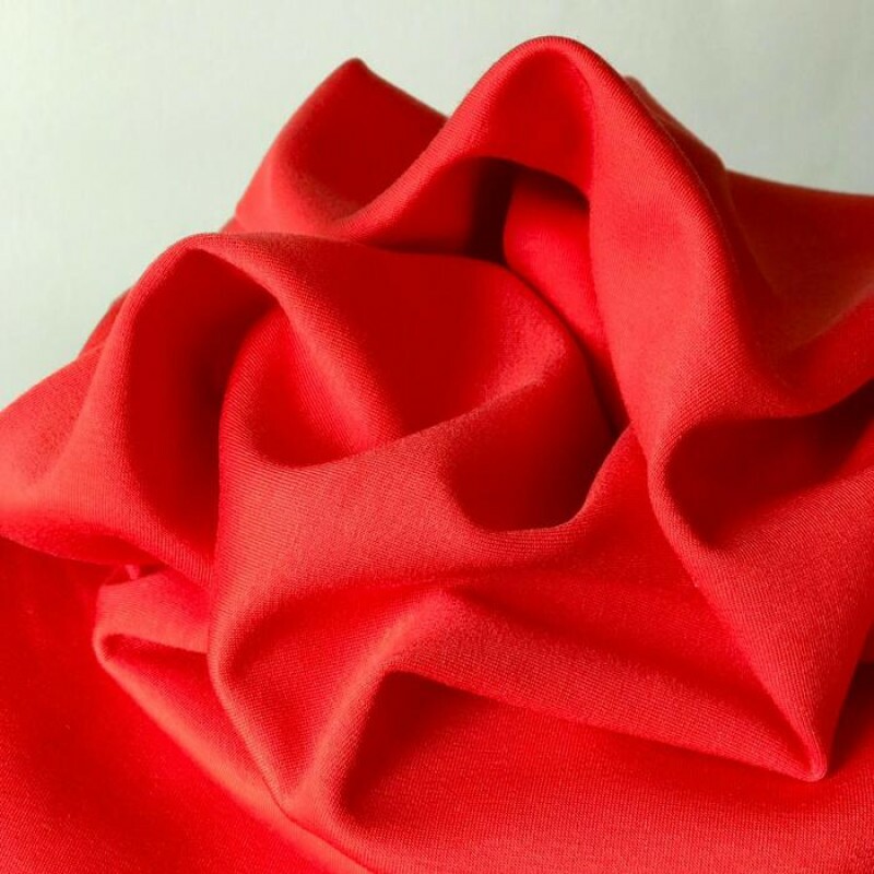 Malha Zen Rayon Duplo Laranja Malha Zen Rayon Duplo Laranja