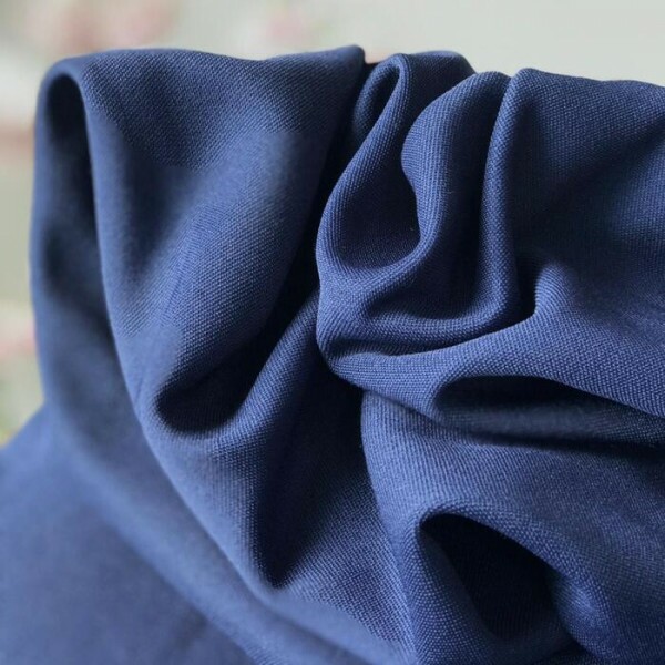 Malha Neoprene Flanelado Azul