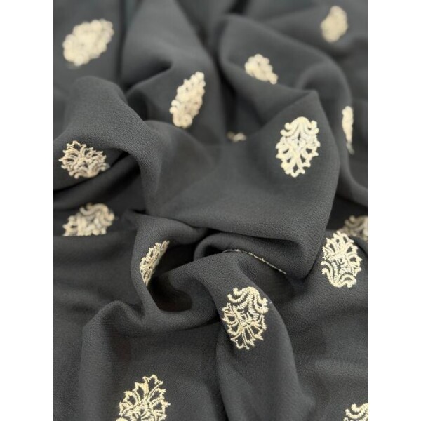 Crepe De Viscose Bordado