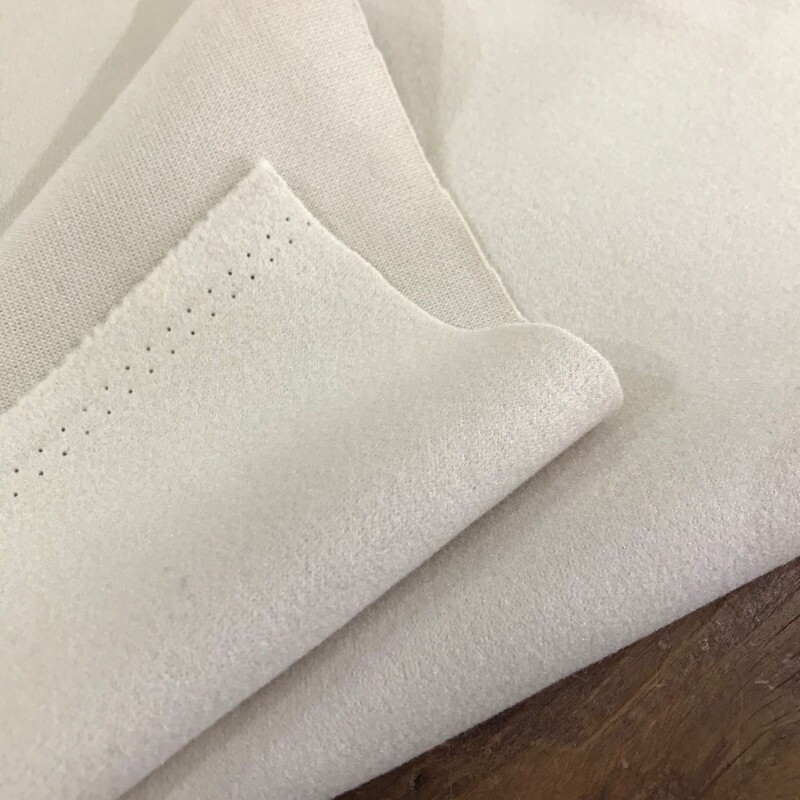 Lã Mista com Elastano Branco Lã Mista com Elastano Branco