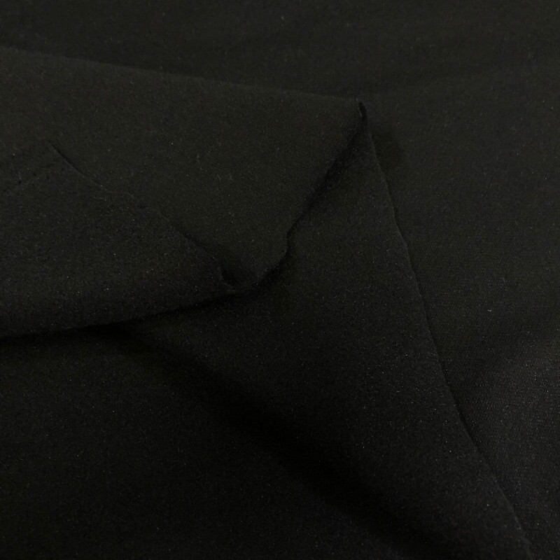 Lã Mista com Elastano Preto Lã Mista com Elastano Preto