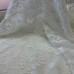 Organza Com Bordado 3D Branco