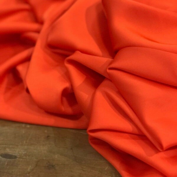 Cetim Gloss Liso Laranja