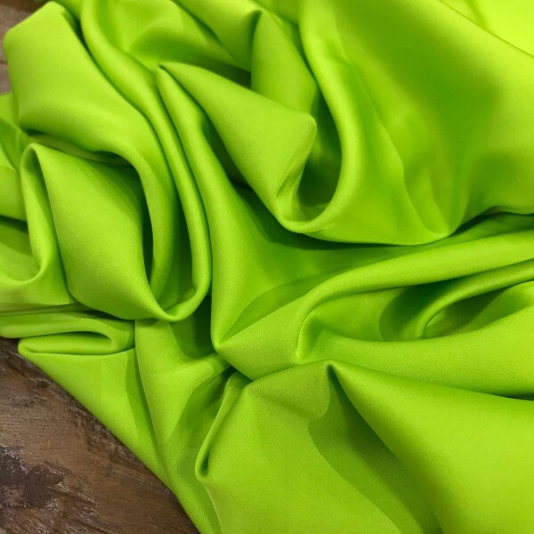 Cetim Gloss Liso Verde Lima