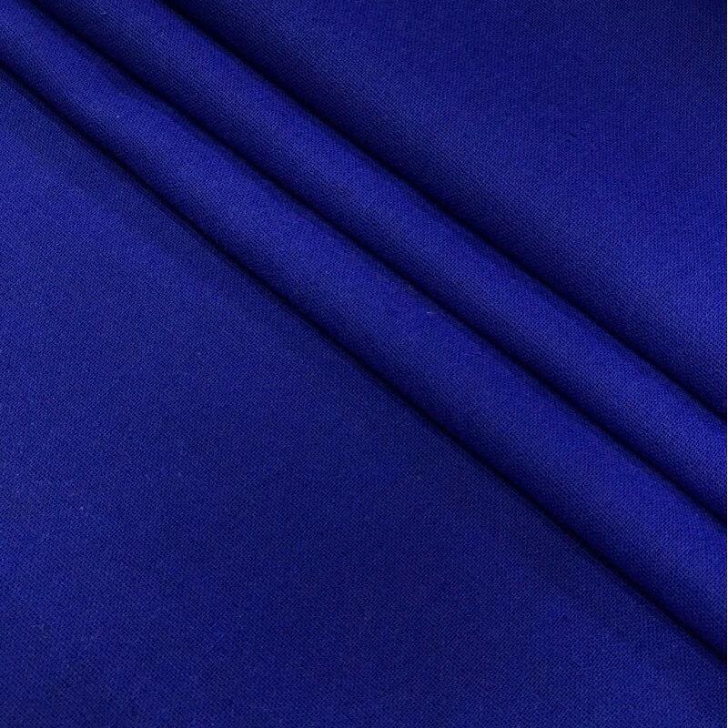 Linho Misto Liso Azul Bic Linho Misto Liso Azul Bic