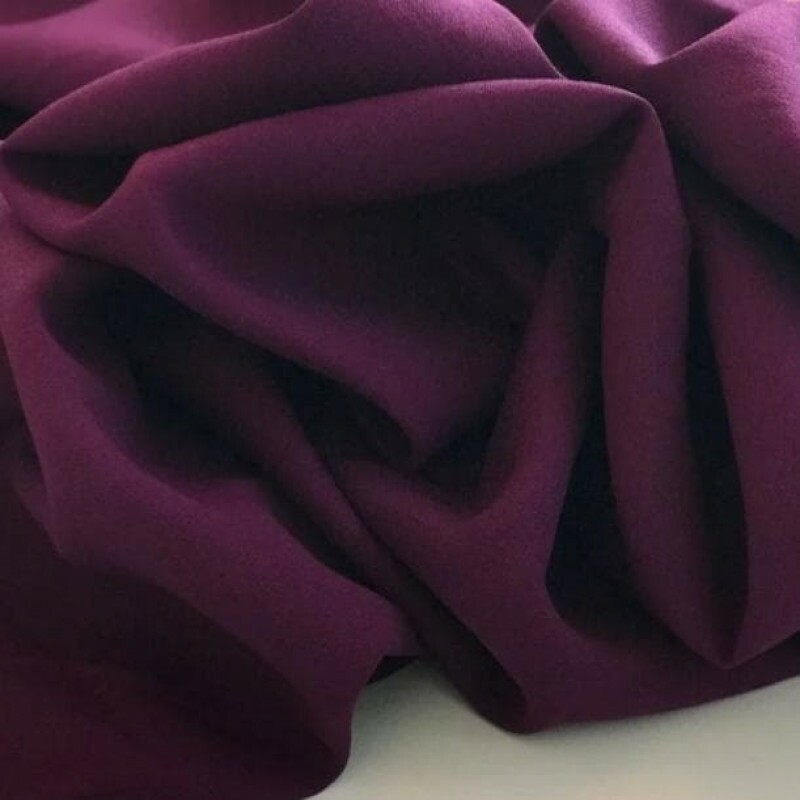 Tencel Cargo Liso Burgundy