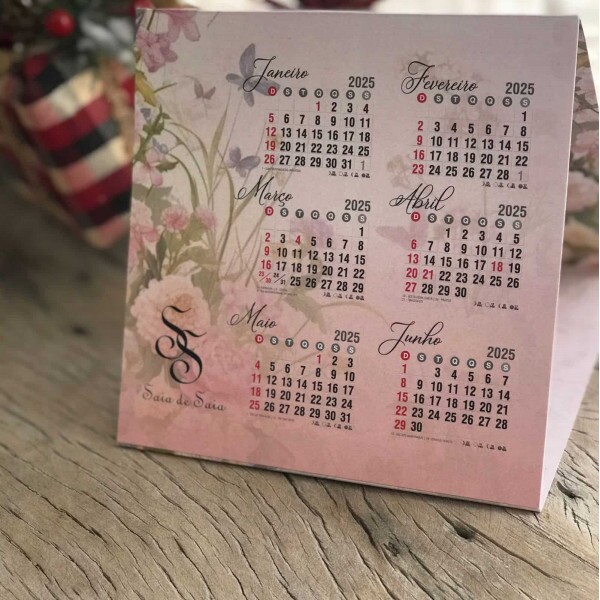 Calendário Saia de Saia