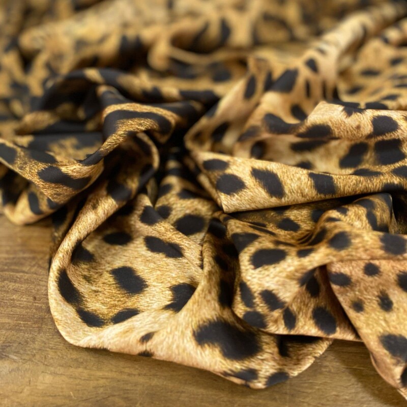 Cetim Gloss Animal Print 