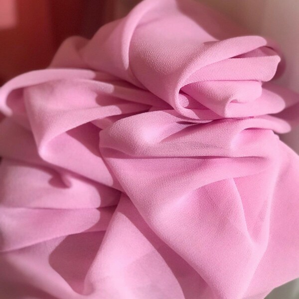 Crepe GGT Liso Rosa Bebe