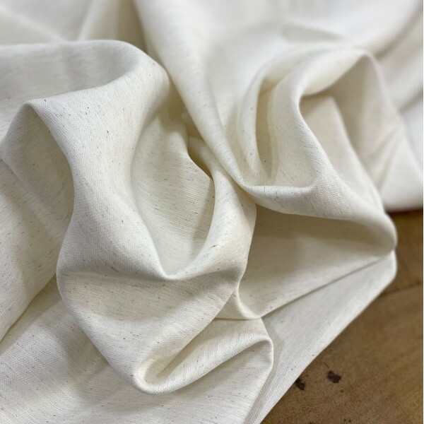 Tencel com Linho Off White Mescla