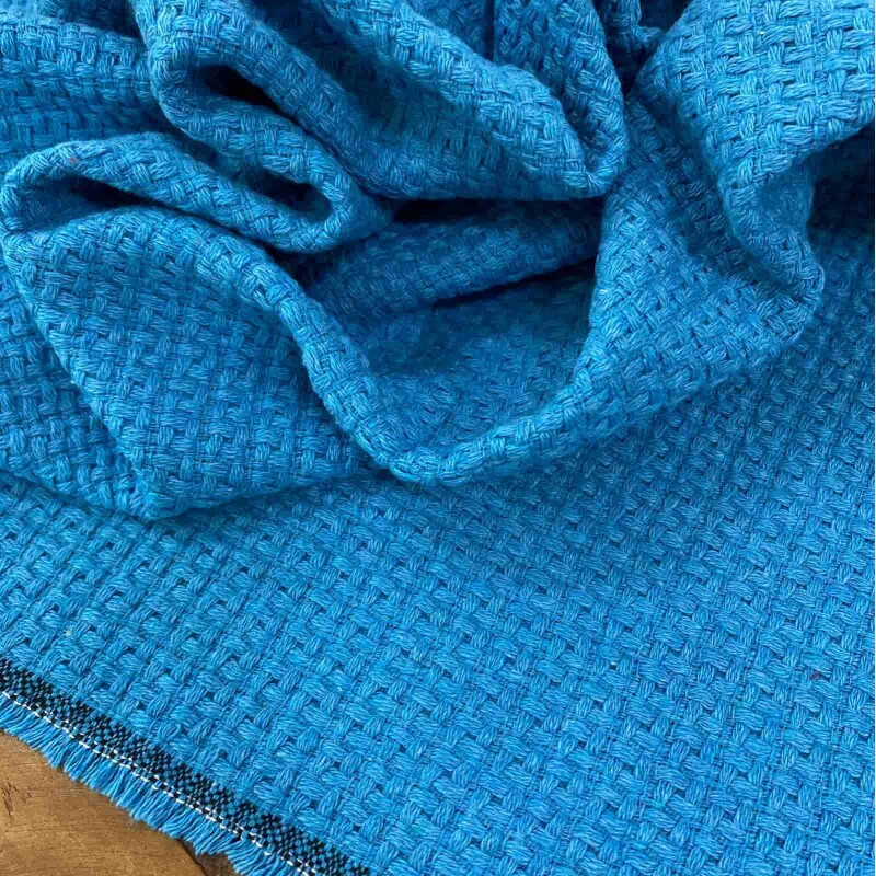Tweed Indiano Mônaco Azul