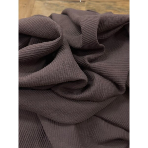 Pleated Naturale Dublado Marrom Pleated Naturale Dublado Marrom