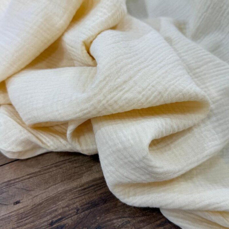 Cotton Gauze Duplo Amarelo