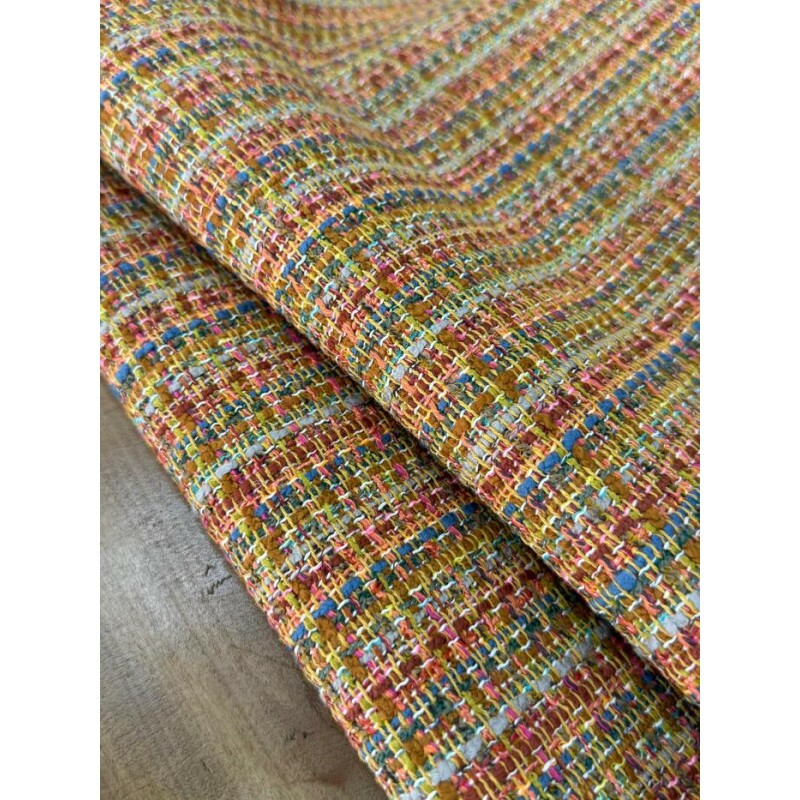 Tweed de Algodão Entretelado Tweed de Algodão Entretelado