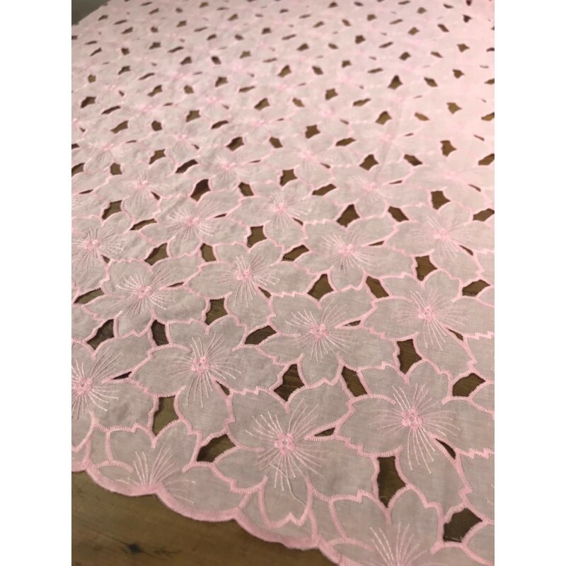 Laise Floral Rosa Bebê Laise Floral Rosa Bebê