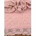 Tricot Rendado Floral Rosa Tricot Rendado Floral Rosa