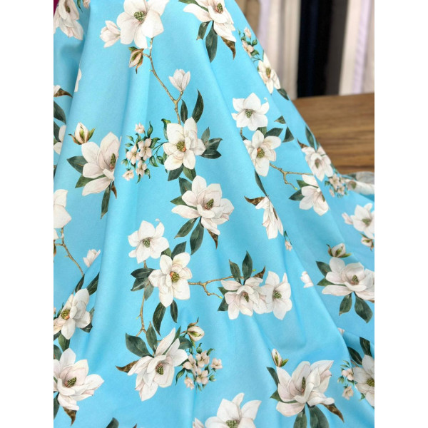 Sarja de Algodão Floral