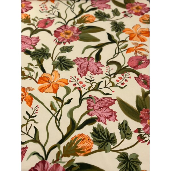 Sarja Floral Tons Quentes Sarja Floral Tons Quentes